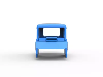 Shell of New Zealand Ministock car Scale 1 to 25 3D print model