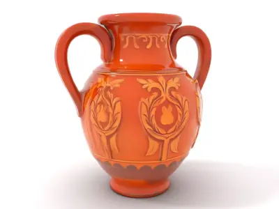 Terra Cotta Vase model pack Low-poly 3D model