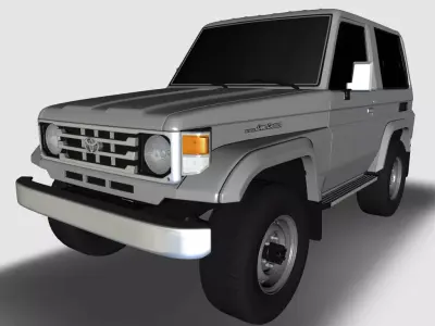 Toyota Land Cruiser Fzj 71 3D model
