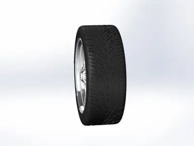 Custom wheels US Mags Ardunn for your scale model 3D print model