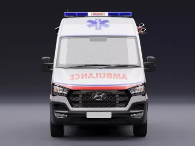 Ambulance Honda 3D model