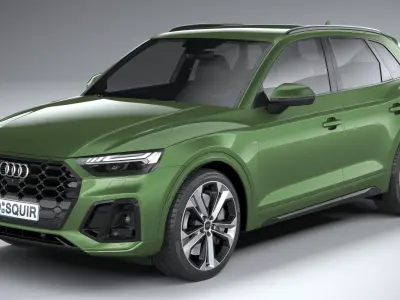 Audi Q5 S-line 2021 3D model