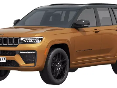 Jeep Grand Cherokee 2026 3D model