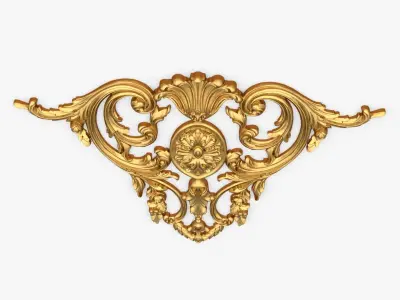 Classic decor ornament 286 3D model