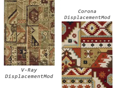 Rugs No 523 Low-poly 3D model