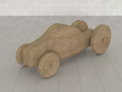 Toy Car Free low-poly 3D model