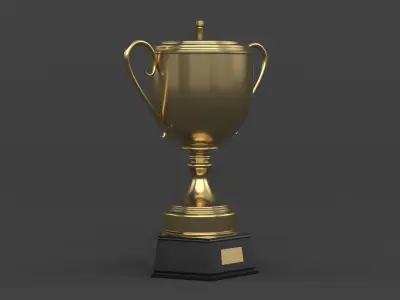 Cups Trophy 3D model shop