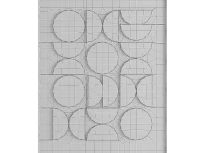 Monument IV poster 3D model