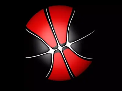 Basketball ball 3D model