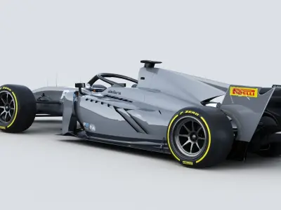 Dallara F2 2022 3D model