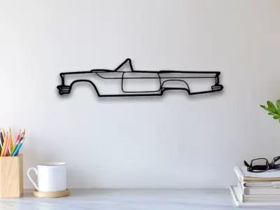 Ford Wall Art 3D print model