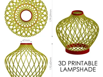 Lampshade 3D print model purchase