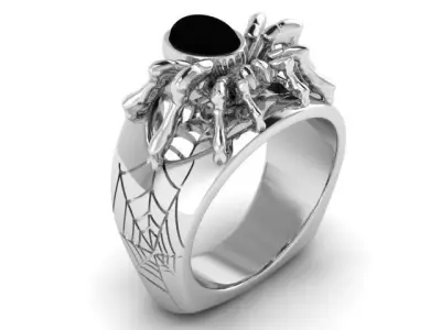 Spider Ring 3D print model