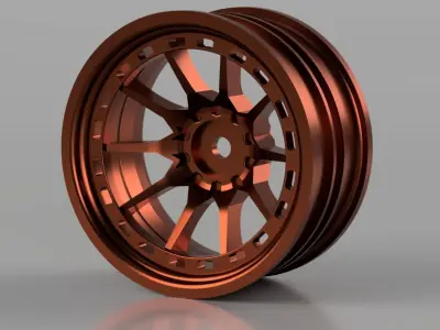 Ravize wheels RC 110scale 3D print model