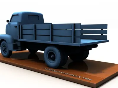 CHEVY 3100 TRUCK 1954 3D print model