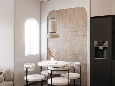 MSTrang bedroom interor 3D model