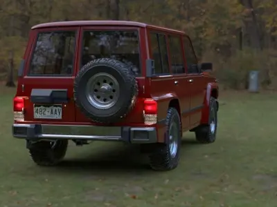 Nissan Patrol Y-60 3D model