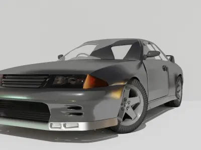 Nissan skyline gtr R32 3D model