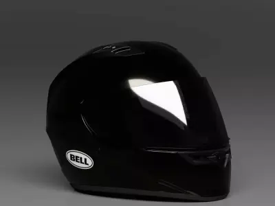 Bell Qualifier helmet Low-poly 3D model