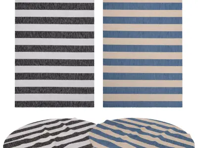 Rugs No 677 Low-poly 3D model