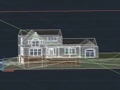 Simple House 3D model