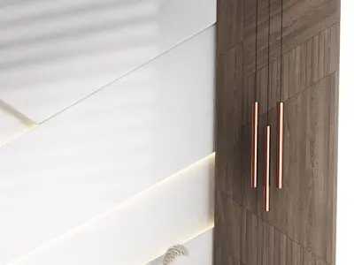 Decorative Wall panel  46 3D model