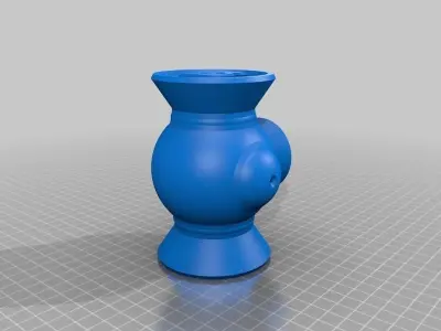 Green Lantern Corps Power Battery Free 3D print model