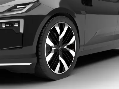Polestar 4 2024 3d model  3D model purchase
