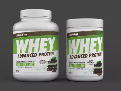 Protein Powder 3D model