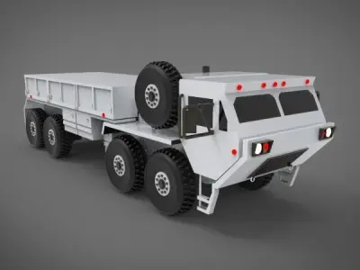 Oshkosh Military Vehicle 3D model