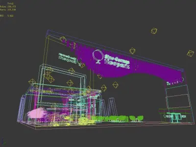 Exhibition - Area - 18X12-3DMAX2012-04 3D model