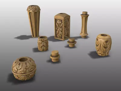 Balusters 01 3D print model