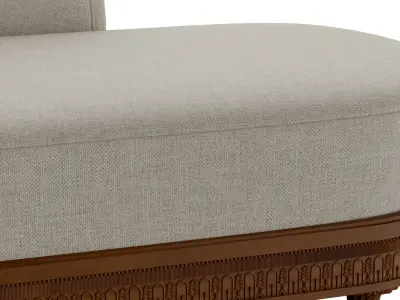 The Marsh Chaise Lounge 3D model