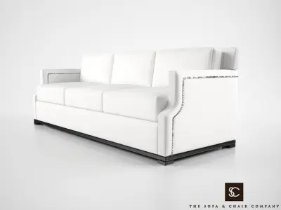 The Sofa and Chair Company Belvedere Sofa 3D model