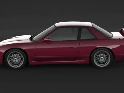 Nissan Silvia S13 3D model