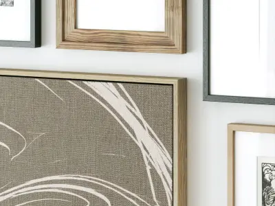 Gallery Wall 137 3D model