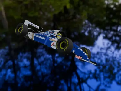 Williams Formula 1 1994 for Ayrton Senna Low-poly 3D model