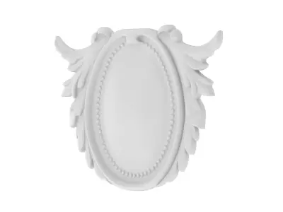 Cartouche Ornament 010 3D model