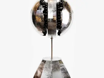 Spherical statuette 01 3D model