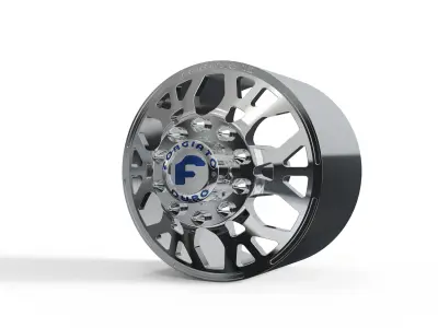 FRONT forgiato Maglia-D DURO DUALLY WHEEL 3D print model
