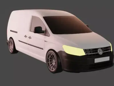 Volkswagen caddy  3D model