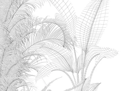 Plants collection 137 3D model