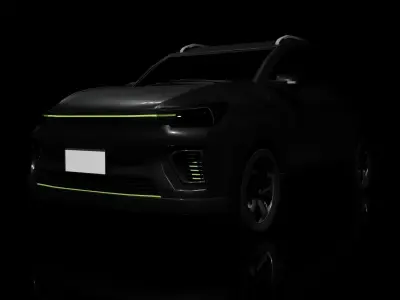 HR-V Car Low polygon Low-poly 3D model