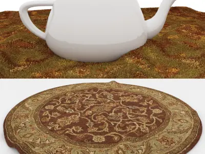 Rugs No 98 Low-poly 3D model
