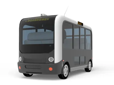 smart bus 3D model