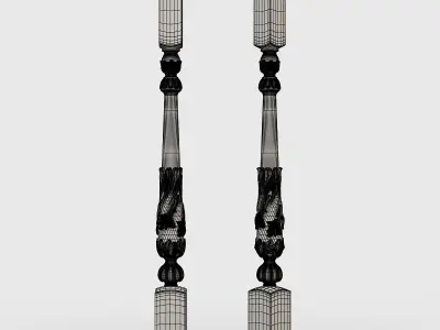 Classic baluster 3D model