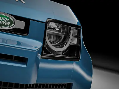 Land Rover Defender 110 Hardtop 2021 3D model