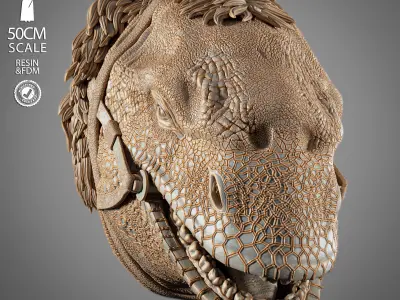 STAR WARS Dewback Wall 3D print model