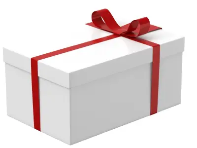 Gift box v3 3D model