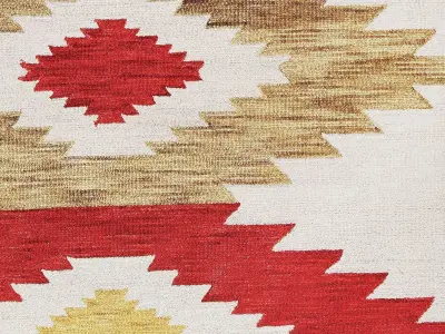  Safavieh Handmade Aspen Velma Boho Tribal Wool Rug 3D model